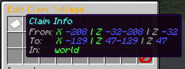 Claim Edit UI Info